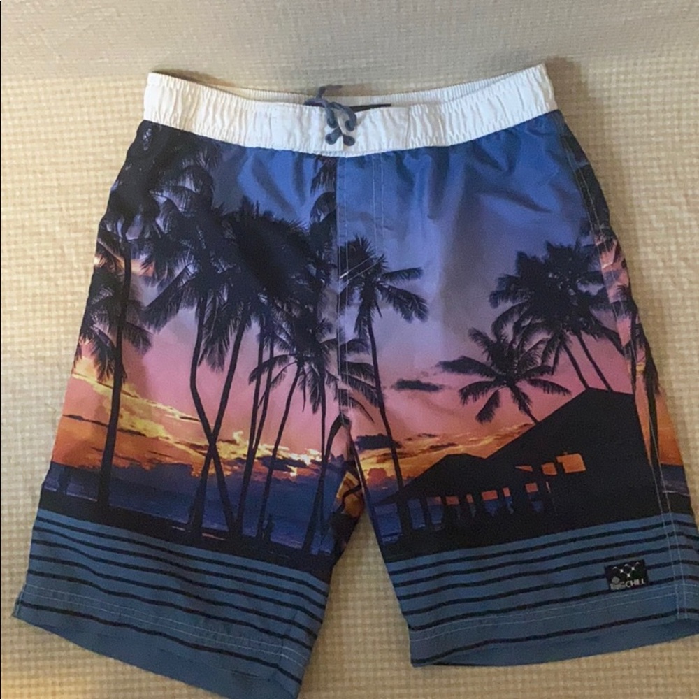 SWIMMING TRUNKS!